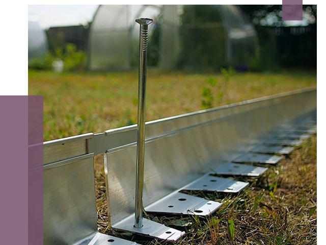 Металлические бордюры для газона в Шебекине от 4276 руб. | ПРОЛЁТ-Шбк