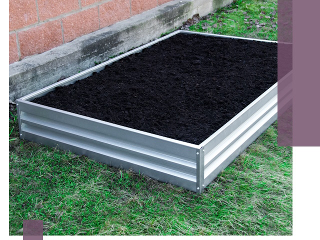 Металлические бордюры для грядок в Шебекине: прочность и аккуратность