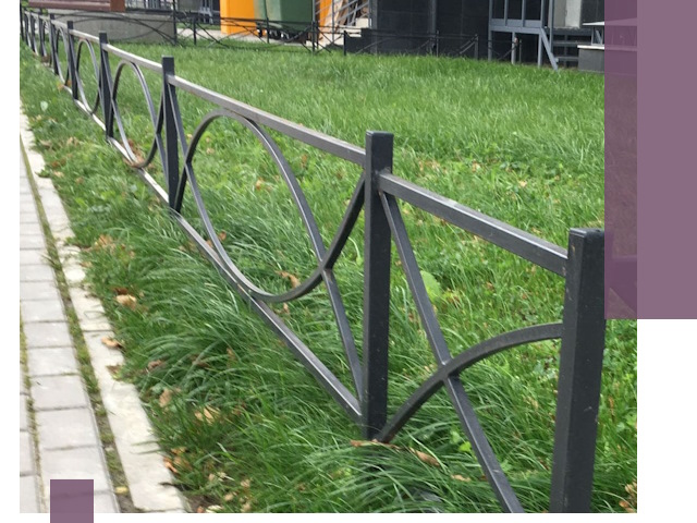 Газонные ограждения из металла в Шебекине — монтаж и продажа