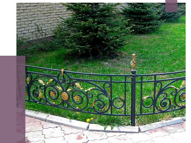 Кованые газонные ограждения в Шебекине от 7585 руб. — ПРОЛЁТ-Шбк