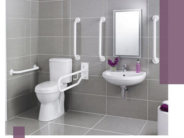 Поручни для санузлов в Шебекине: установка, ремонт и монтаж