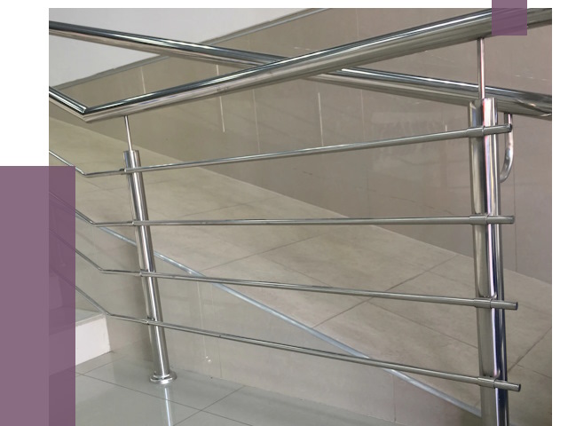 Изготовление поручней из нержавеющей стали в Шебекине